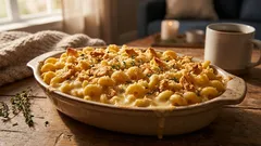 När ost inte går till spillo: Hemlagad Mac and Cheese med krispig topping