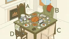 Personlighetstest: Välj en plats vid bordet och upptäck dina karaktärsdrag