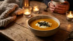 Hjärtevärmande rostad rotfruktssoppa – 221 kalorier per portion