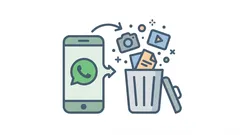 Tar WhatsApp upp för mycket utrymme? Så frigör du lagringsutrymme utan att förlora chattar