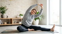 En enkel stretch för varje dag: 5 minuter för ben och skinkor