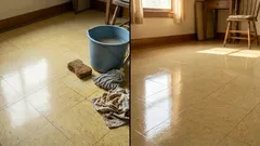 Billigt och enkelt: Så rengör du linoleum från gulning och smuts