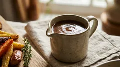 Madeiragravy till festbordet: mustig sås med djup smak och sammetslen textur