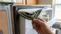 Så rengör du en kylskåpsdörrstätning: borste, rengöringslösning och efterbehandling